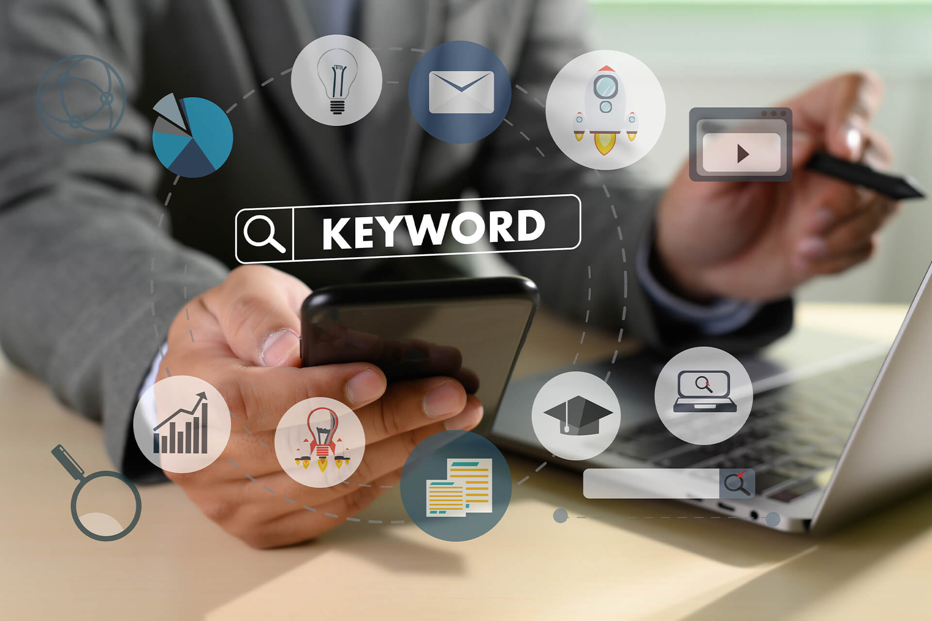 So findest Du überall die richtigen Keywords